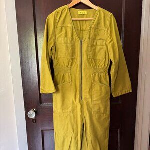 Madewell  Custom dyed v-neck jumpsuit